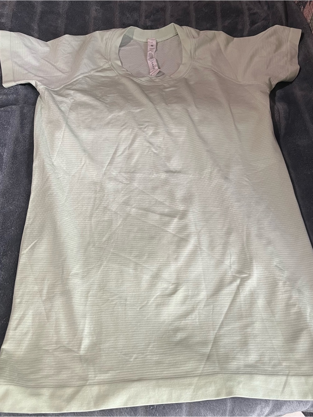 Light Mint Green Lululemon swiftly tech tee